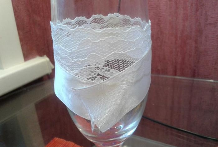 DIY bryllup vinglas