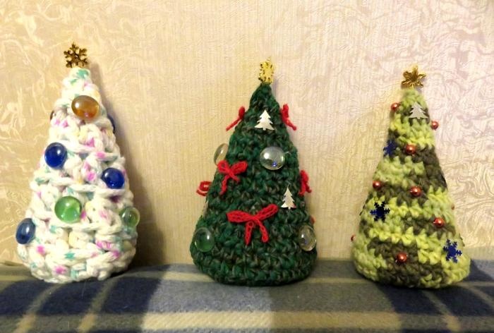 Crocheted Christmas tree