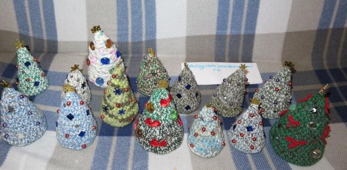 Sapin de Noël au crochet