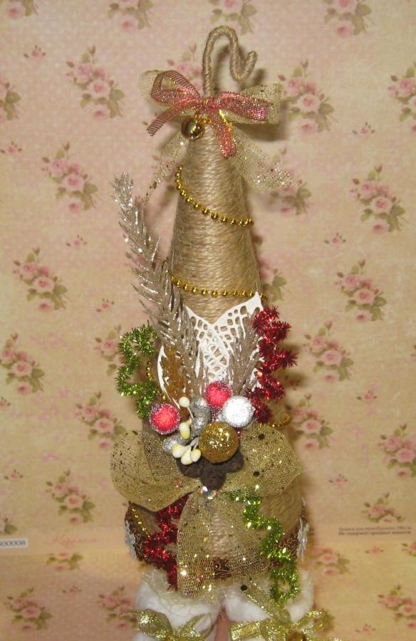 DIY stojánek na vánoční stromeček