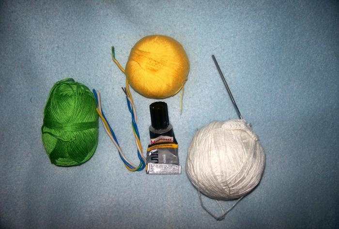 Comment tricoter des marguerites avec du fil