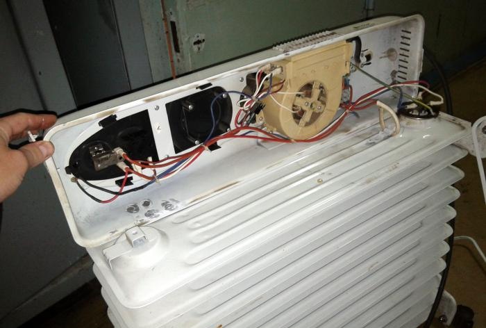 Oil heater repair