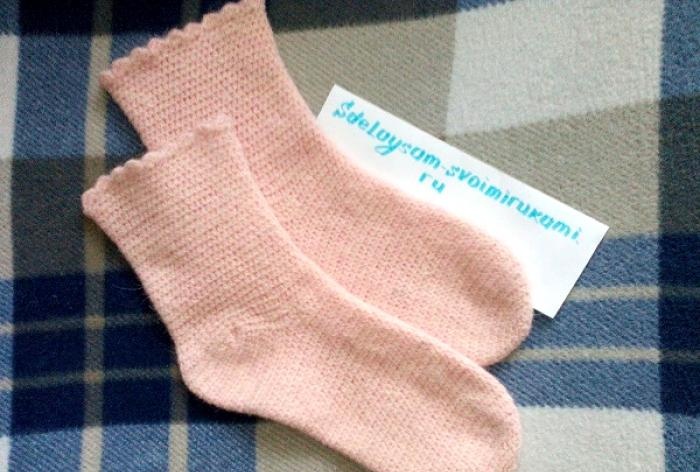 Háčkované ponožky