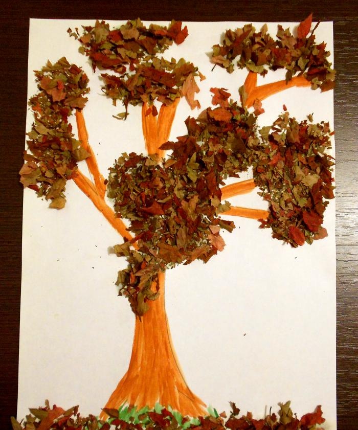 занаятчийско есенно дърво