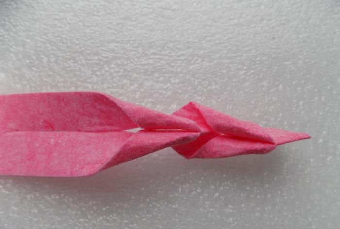 Как да си направим роза от вискозна салфетка