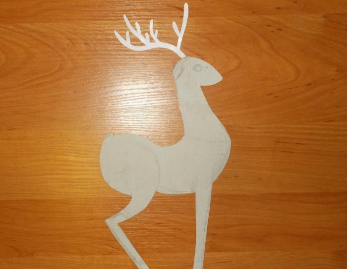 DIY hračka jelen