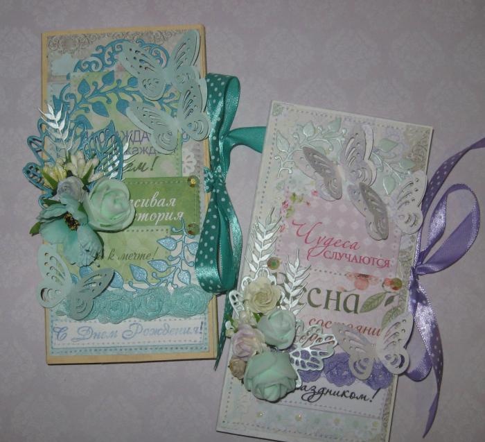 Tarjetas de primavera de Chocolate Girls