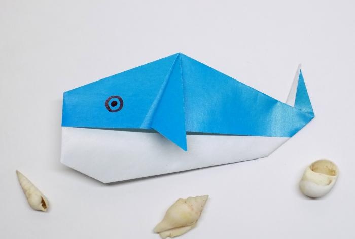 Baleine en papier