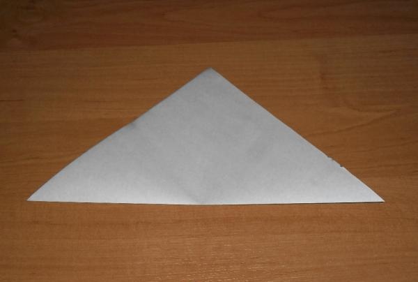 Fold diagonalt