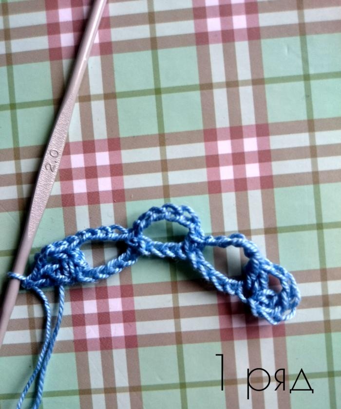 Crochet bookmark master class with photo