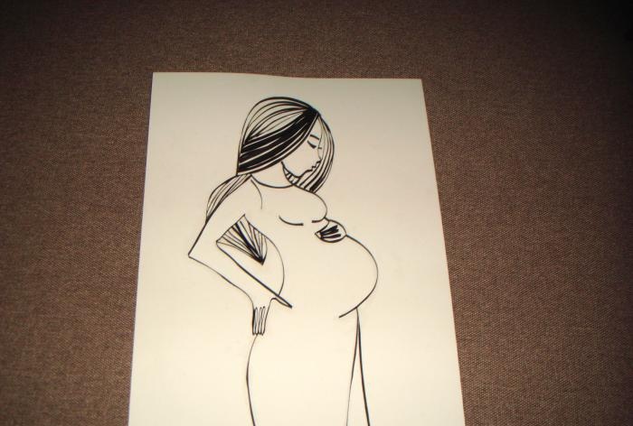Maleri gravid