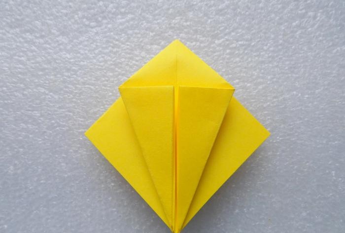 Pokemon Pikachu using origami technique