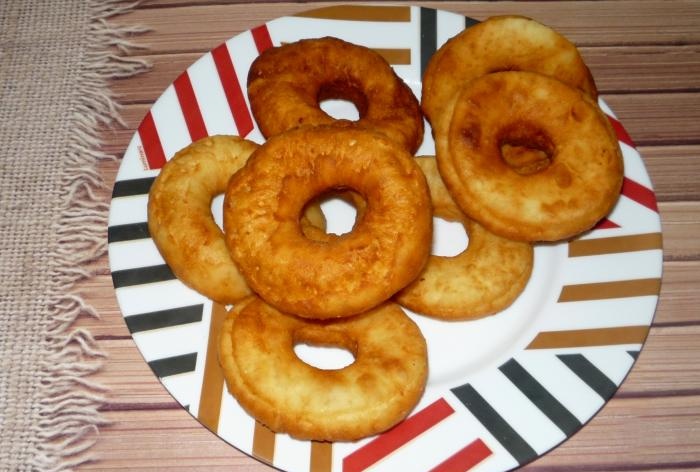 Donuts delicados de cuajada