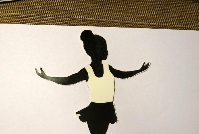 لوحة لوحة راقصة الباليه الصغيرة