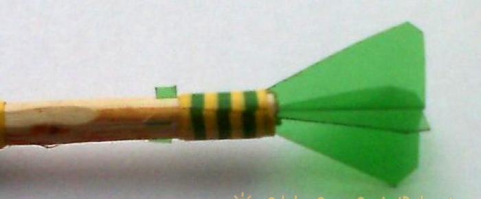 Výroba šipky Dart Dart