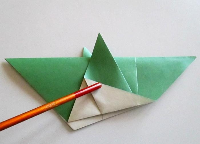 Как да си направим оригами птица
