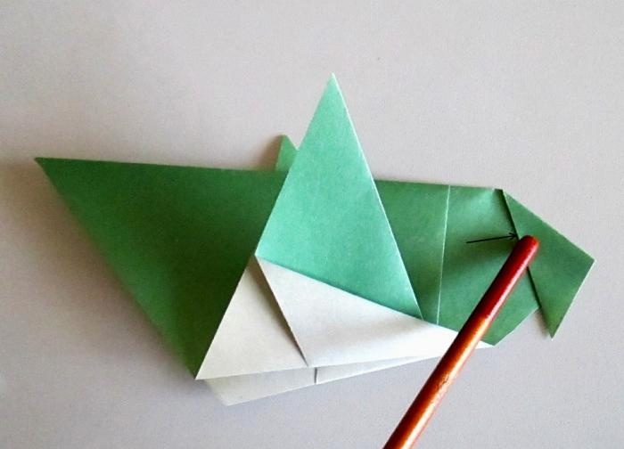 Como fazer um pássaro de origami