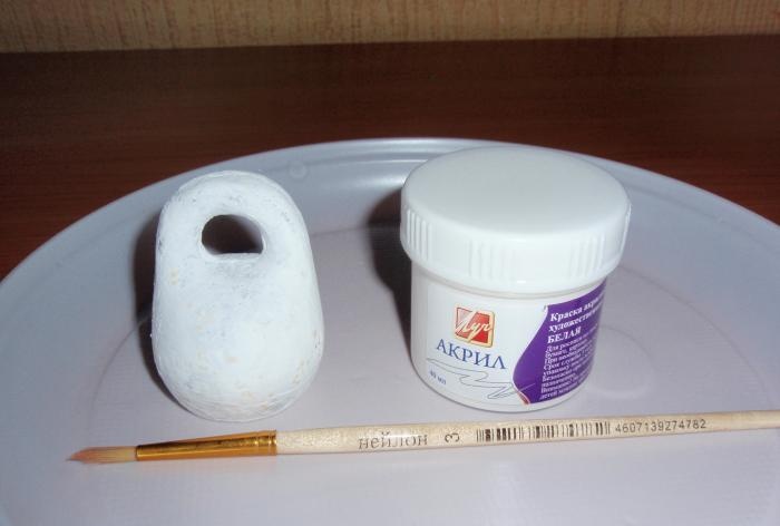 Painting kettlebells as a souvenir