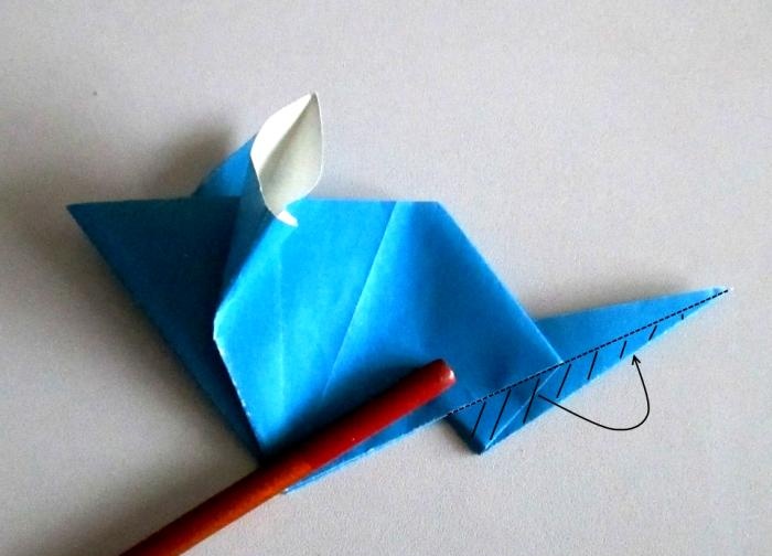 Hoe maak je een muis van papier?