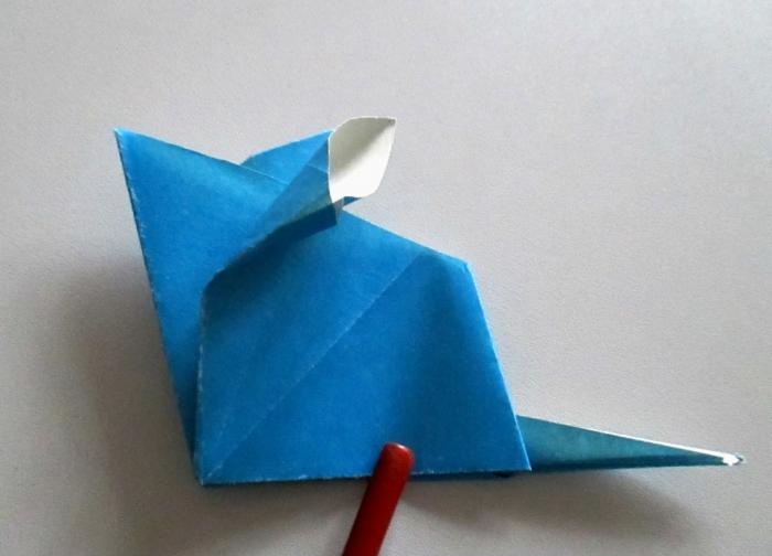 Hoe maak je een muis van papier?