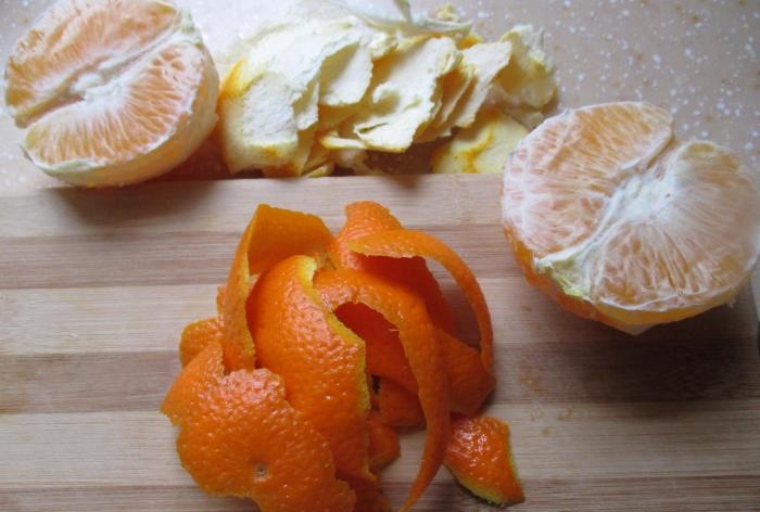 פנה קוטה עם תפוזים
