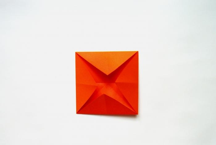 Hộp giấy Origami hình con mèo