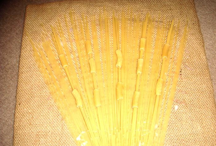 Pasta painting