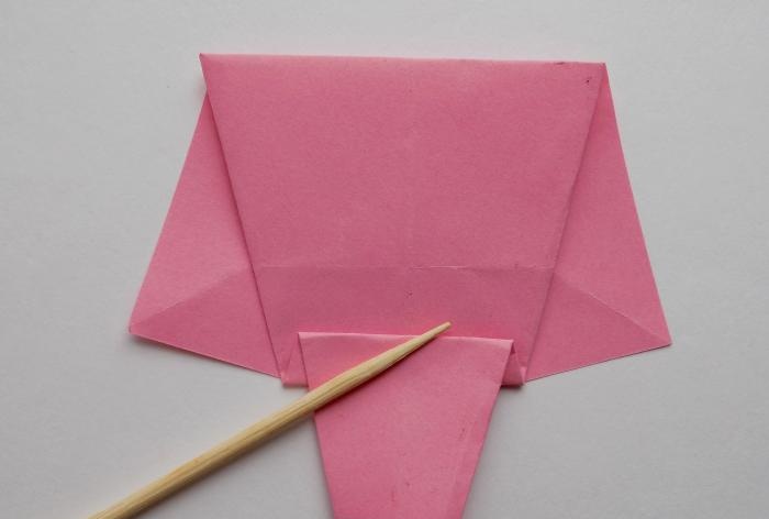Origami tekniğini kullanarak fil nasıl yapılır