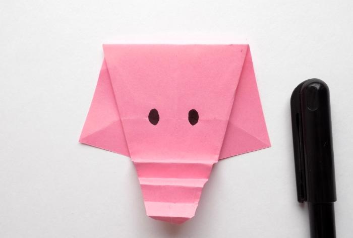 Како направити слона техником оригами