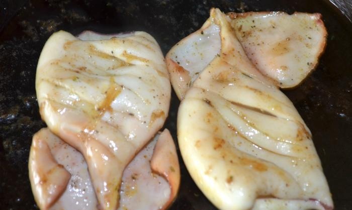 How to fry squid deliciously