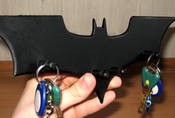 Batmanov držiak na kľúče