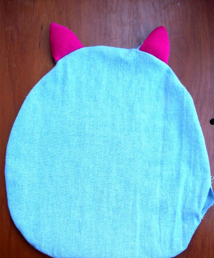 Sew a Scops Owls pillow with your own hands
