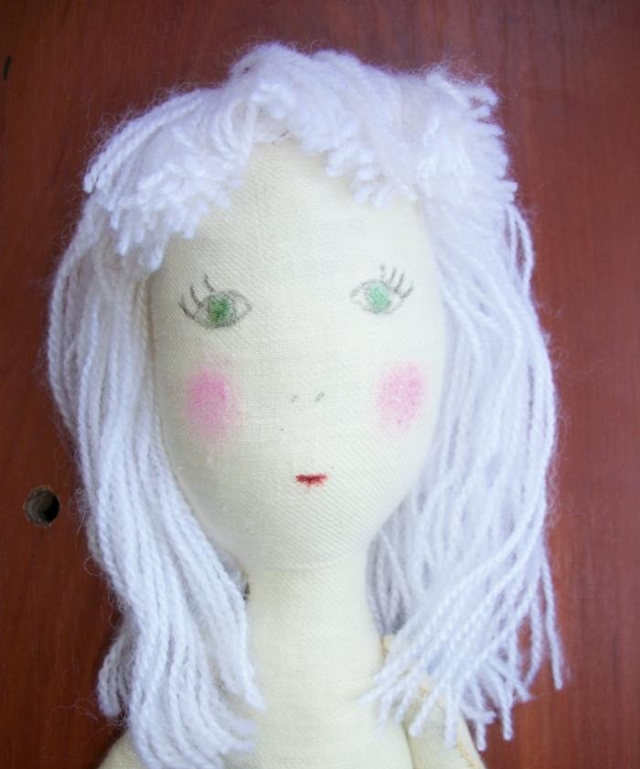 DIY textilná bábika