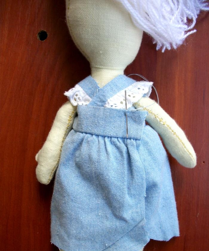 DIY textilná bábika