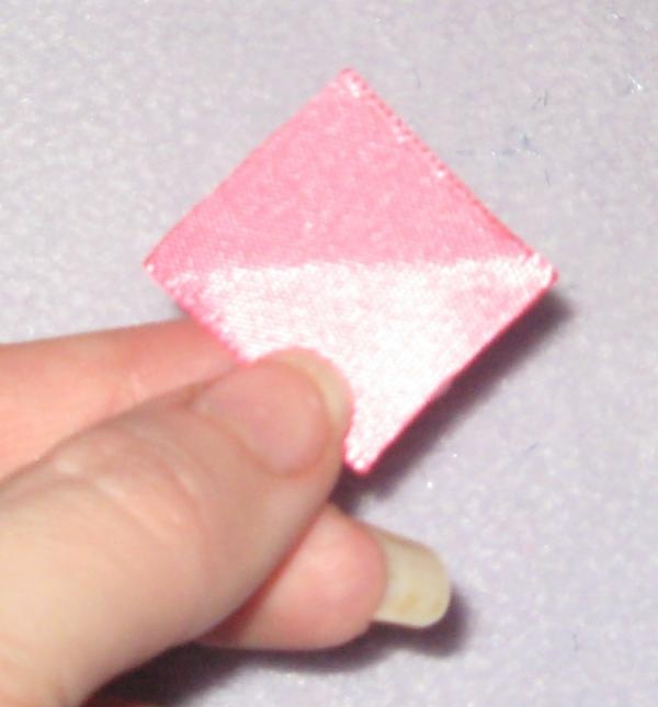 neem het roze vierkant