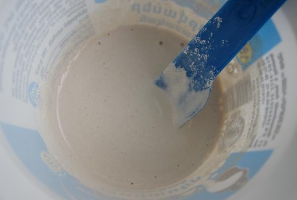 gesso diluído