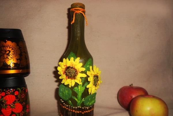 decoración de botellas