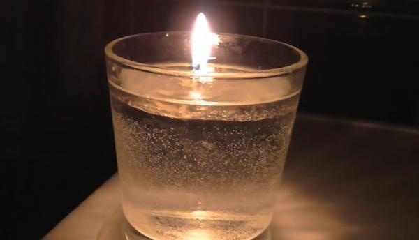 Kā pagatavot ūdens sveci