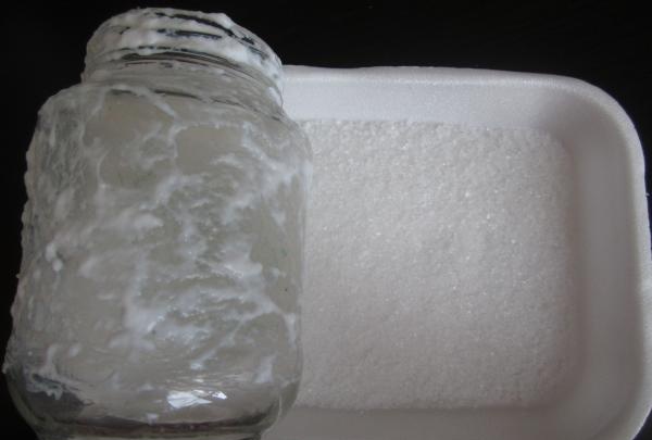 jar with salt
