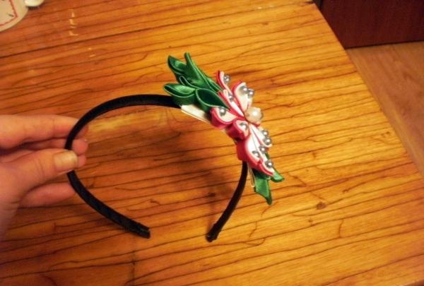Kanzashi headband