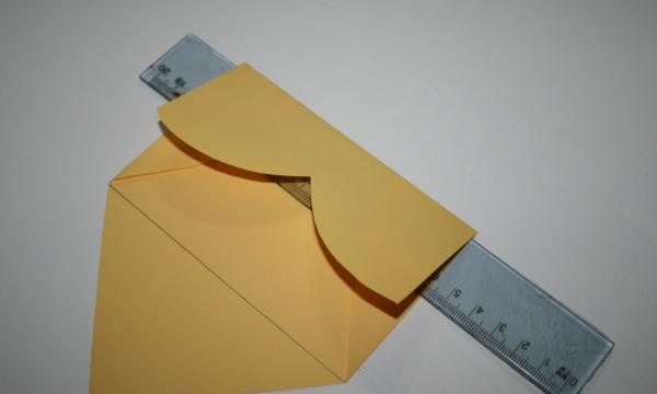 fold it into an envelope