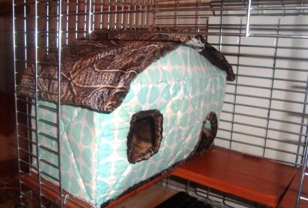 DIY ferret house