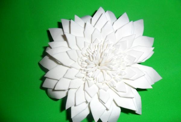 let's start assembling the flower