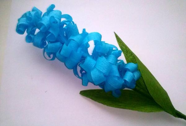 corrugated paper hyacinths