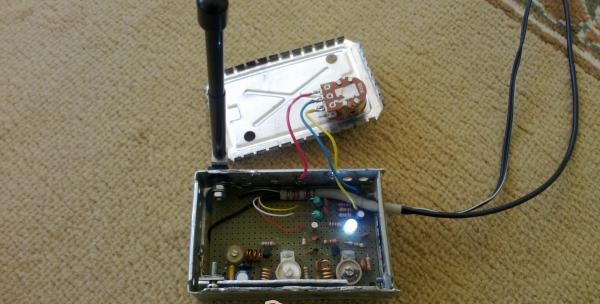 Simple audio transmitter