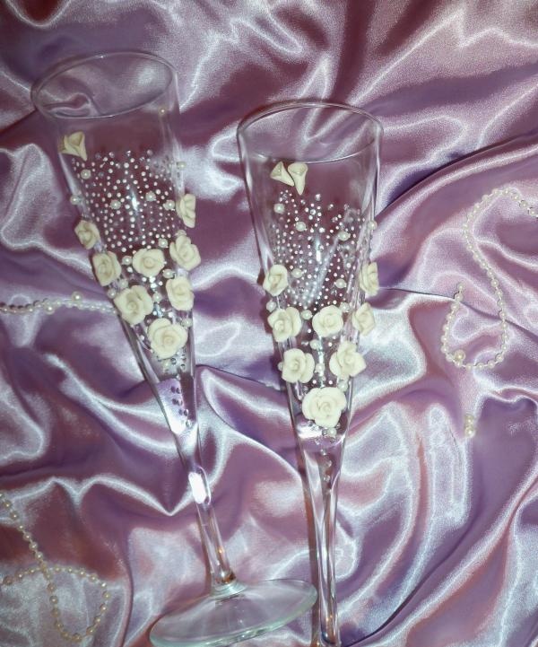 glazen decoraties voor bruiloften