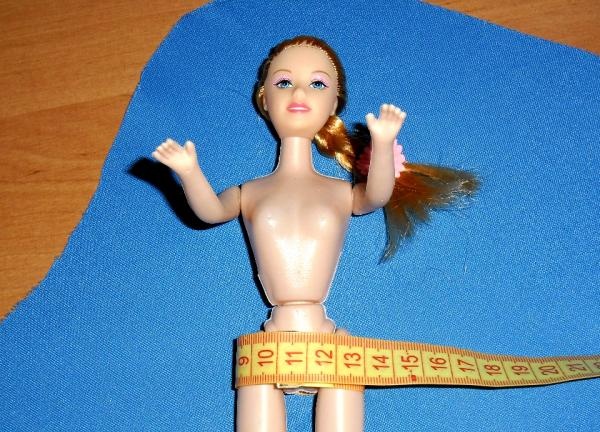 mierzenie Barbie
