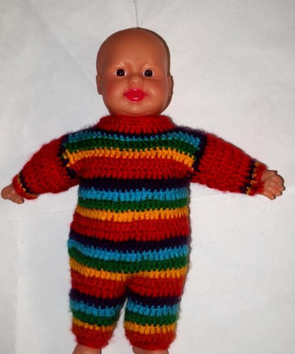 costume de poupée au crochet