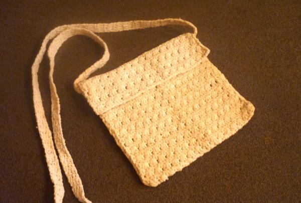 crochet baby handbag