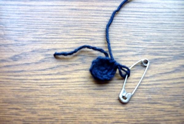 Single crochet to marked stitch